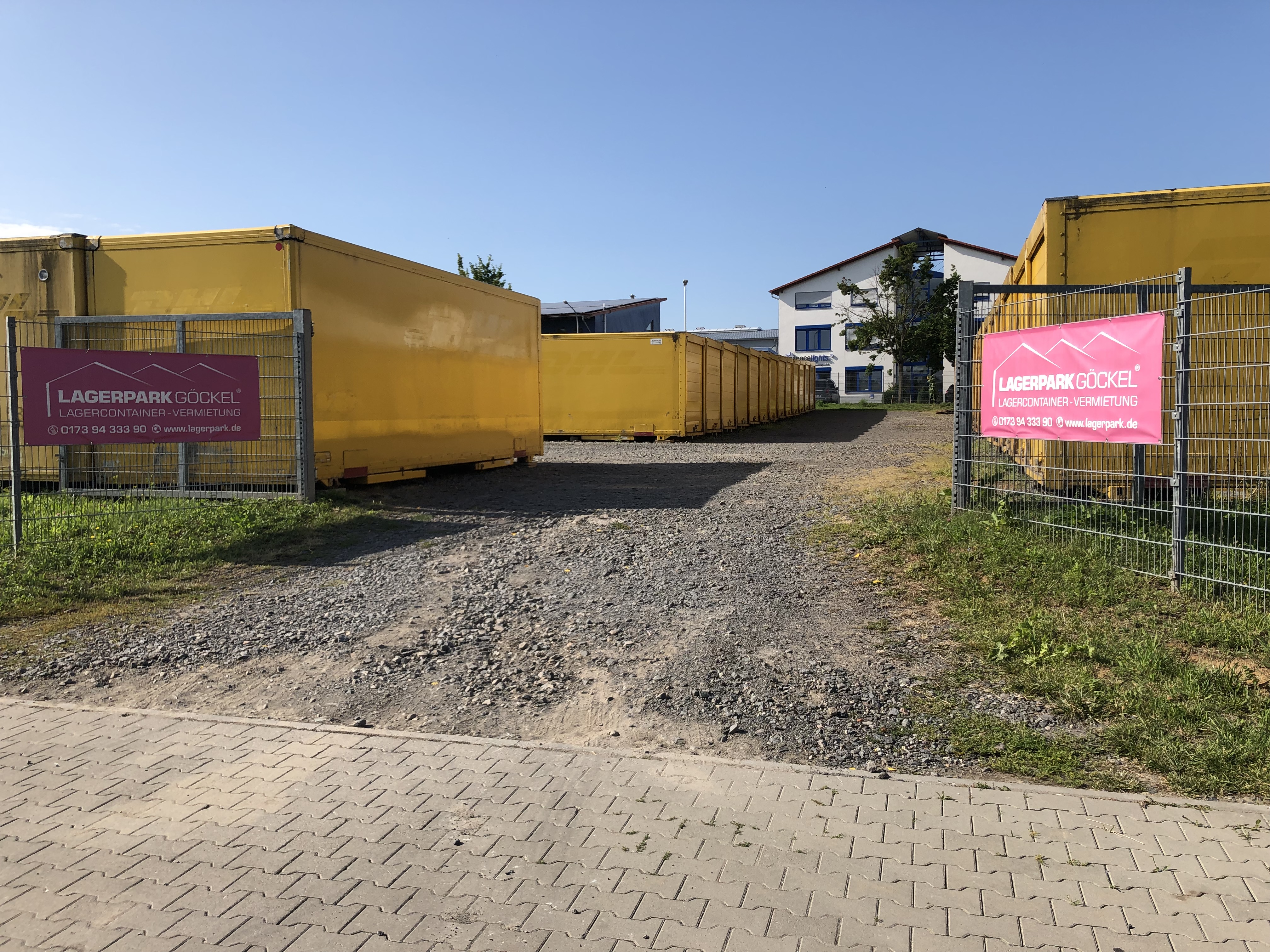 Lagerpark Göckel Standort Groß-Umstadt - Einfahrt 2